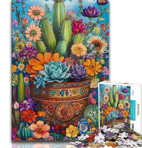 Blumenkunst-Puzzle 1000 Teile für Erwachsene, anspruchsvolles Spiel und Familienspiel, ganze Familie, 38x26cm Blumenkunst-Puzzle 1000 Teile für Erwachsene, anspruchsvolles Spiel und Familienspiel, ganze Familie, 38x26cm von GKJPOXZJ