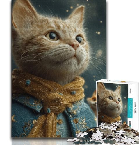 Der kleine Prinz, Katzen-Puzzle, 1000 Teile, für Teenager, anspruchsvolles Spiel und Familienspaß mit vollständig ineinandergreifenden, zufällig geformten Teilen, 75x50cm Der kleine Prinz, Katzen-Puzzle, 1000 Teile, für Teenager, anspruchsvolles Spiel und Familienspaß mit vollständig ineinandergreifenden, zufällig geformten Teilen, 75x50cm von GKJPOXZJ
