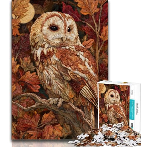 Eulen-Puzzle für Teenager, 1000 Teile, anspruchsvolles Spiel, Geschenke für die ganze Familie, 38x26cm Eulen-Puzzle für Teenager, 1000 Teile, anspruchsvolles Spiel, Geschenke für die ganze Familie, 38x26cm von GKJPOXZJ