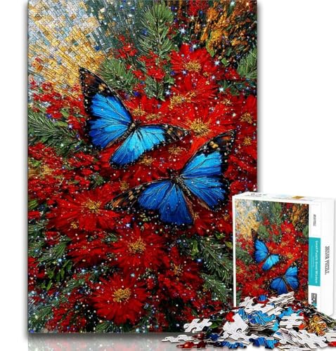 Fantasy Butterfly 1000-teiliges Puzzle für Erwachsene und Jugendliche, Lernspielzeug, Familienspiele, Geburtstagsgeschenk, Geschenke, 75x50cm Fantasy Butterfly 1000-teiliges Puzzle für Erwachsene und Jugendliche, Lernspielzeug, Familienspiele, Geburtstagsgeschenk, Geschenke, 75x50cm von GKJPOXZJ