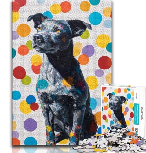 Happy Dog 1000-teiliges Puzzle für Erwachsene und Jugendliche, Lernspielzeug, Familienspiele, Geburtstagsgeschenk, Geschenke, 75x50cm Happy Dog 1000-teiliges Puzzle für Erwachsene und Jugendliche, Lernspielzeug, Familienspiele, Geburtstagsgeschenk, Geschenke, 75x50cm von GKJPOXZJ