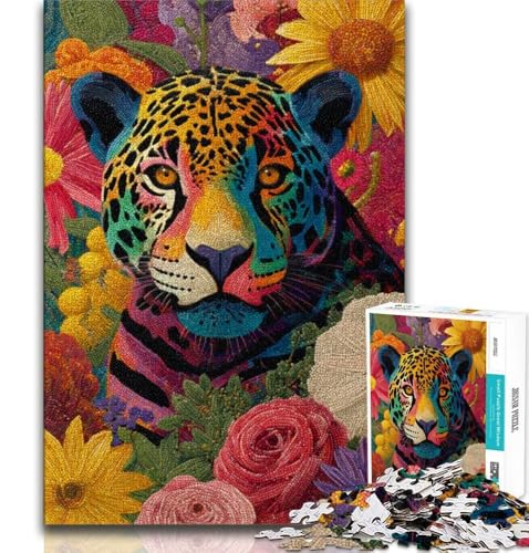 Leoparden-Puzzle für Erwachsene, 1000 Teile, anspruchsvolles Spiel und Familienspiel, Wanddekoration, einzigartige Geburtstags, 38x26cm Leoparden-Puzzle für Erwachsene, 1000 Teile, anspruchsvolles Spiel und Familienspiel, Wanddekoration, einzigartige Geburtstags, 38x26cm von GKJPOXZJ