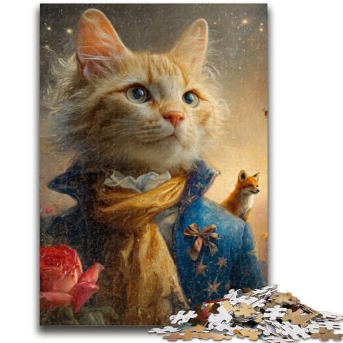Puzzle 1000 Teile für Erwachsene, Der Kleine Prinz, Hundepuzzle für Teenager, Lebendiges und einzigartiges Design, Entspannendes und herausforderndes Puzzle-Erlebnis, (38x26cm) von GKJPOXZJ