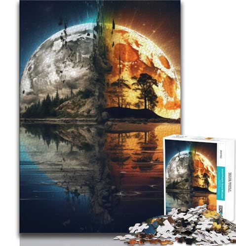 Puzzle 1000 Teile für Erwachsene, Fantasielandschaft, anspruchsvolles Spiel und Lernspiel für die ganze Familie zum Geburtstag, Weihnachten, 38x26cm Puzzle 1000 Teile für Erwachsene, Fantasielandschaft, anspruchsvolles Spiel und Lernspiel für die ganze Familie zum Geburtstag, Weihnachten, 38x26cm von GKJPOXZJ