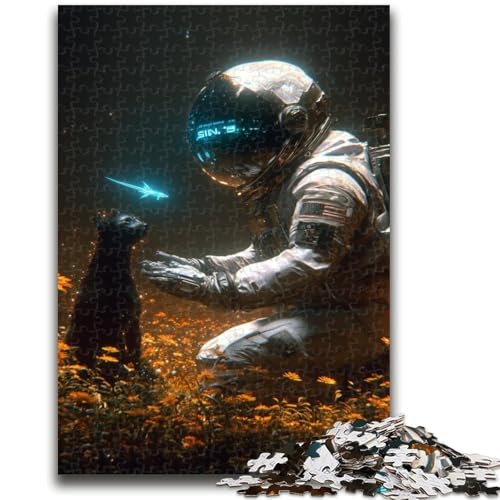 Puzzle 1000 Teile für Erwachsene, Geschenke, Fantasy-Astronauten-Puzzles für Erwachsene, anspruchsvolles Spiel für die ganze Familie, für Frauen, Geschenke für Männer (38x26cm) von GKJPOXZJ