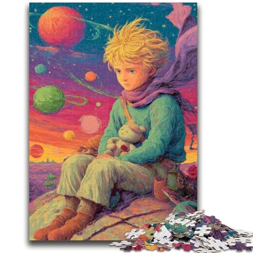 Puzzle 1000 Teile für Erwachsene, Geschenke für Erwachsene, Der Kleine Prinz, Puzzle für Erwachsene, Dekomprimierendes intellektuelles Lernspielzeug, perfekte Dekoration (38x26cm) von GKJPOXZJ