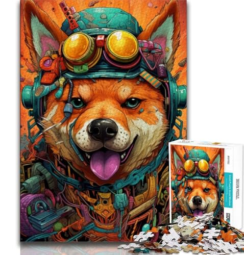 Puzzle 1000 Teile für Erwachsene, Mutant Corgi, dekomprimierendes intellektuelles Lernspielzeug ganze Familie, 75x50cm Puzzle 1000 Teile für Erwachsene, Mutant Corgi, dekomprimierendes intellektuelles Lernspielzeug ganze Familie, 75x50cm von GKJPOXZJ