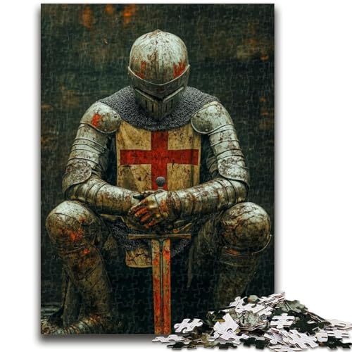 Puzzle 1000 Teile für Erwachsene Magischer Ritter Puzzles, Spielzeug Lernspiele Stressabbau Einzigartige Geburtstags- und Geschenkideen (38x26cm) von GKJPOXZJ