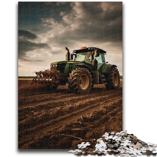 Puzzle 1000 Teile für Erwachsene Traktor-Puzzles für Erwachsene, anspruchsvolles Spielgeschenk, ganze Familie (50x75cm) von GKJPOXZJ