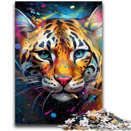Puzzle 1000 Teile für Erwachsene und Jugendliche, Ozelot, 1000-teiliges Puzzle, Lernspiel für Geburtstag, Weihnachten, für Kinder ab 14 Jahren (50x75cm) von GKJPOXZJ