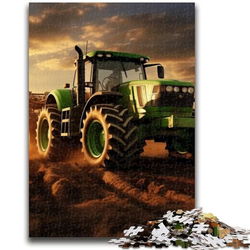 Puzzle 1000 Teile für Erwachsene und Jugendliche, Traktor-Werkzeuge, 1000 Teile für Erwachsene, Stressabbau, Wunschliste zum Zeitvertreib zu Hause mit Weihnachtsmann (26x38cm) von GKJPOXZJ