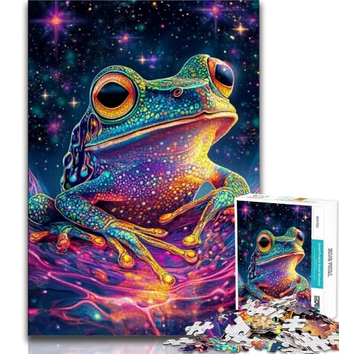 Puzzle 1000 Teile für Erwachsene und Teenager, Traumfrosch, Lernspielzeug, Familienspiele, geeignet als Schreibtischdekoration, 38x26cm von GKJPOXZJ