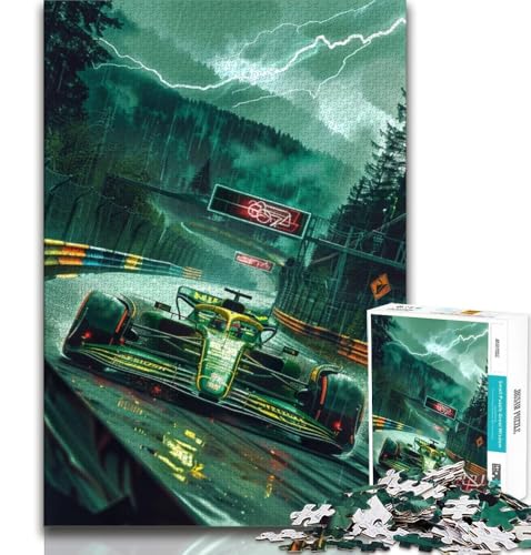 Puzzle 1000 Teile für Teenager, F1-Rennen, Spielzeug, Lernspiele, Stressabbau, Stärkung der Liebe zwischen Paaren, 75x50cm Puzzle 1000 Teile für Teenager, F1-Rennen, Spielzeug, Lernspiele, Stressabbau, Stärkung der Liebe zwischen Paaren, 75x50cm von GKJPOXZJ
