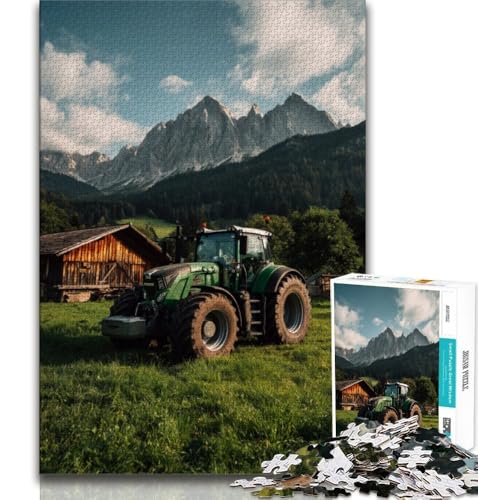 Puzzle 1000 Teile für Teenager, Geschenke, Traktor, Spielzeug, Lernspiele, Stressabbau, tolle Geschenke und Spielzeuge, 38x26cm Puzzle 1000 Teile für Teenager, Geschenke, Traktor, Spielzeug, Lernspiele, Stressabbau, tolle Geschenke und Spielzeuge, 38x26cm von GKJPOXZJ