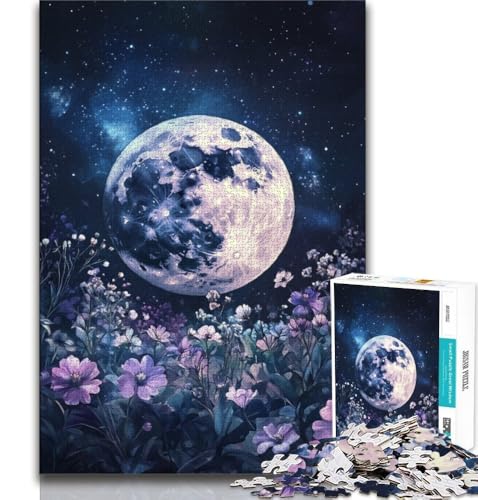 Puzzle 1000 Teile für Teenager, Geschenke für Vollmond, Spielzeug, Lernspiele, Stressabbau, tolle Geschenke und Spielzeuge, 38x26cm von GKJPOXZJ
