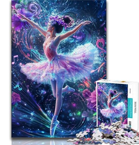 Puzzle 1000 Teile für Teenager-Geschenke Balletttänzerin, Spielzeug, Lernspiele, Stressabbau, tolle Geschenke und Spielzeuge, 75x50cm Puzzle 1000 Teile für Teenager-Geschenke Balletttänzerin, Spielzeug, Lernspiele, Stressabbau, tolle Geschenke und Spielzeuge, 75x50cm von GKJPOXZJ