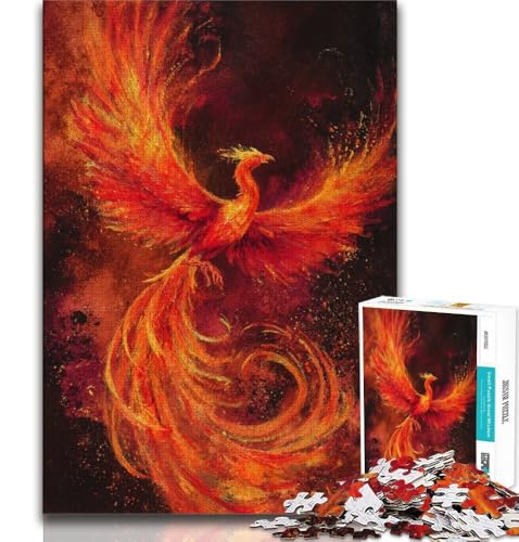 Puzzle 1000 Teile für Teenager Phoenix, anspruchsvolles Spiel und Lernspiel für die ganze Familie zum Geburtstag, Weihnachten, 75x50cm Puzzle 1000 Teile für Teenager Phoenix, anspruchsvolles Spiel und Lernspiel für die ganze Familie zum Geburtstag, Weihnachten, 75x50cm von GKJPOXZJ