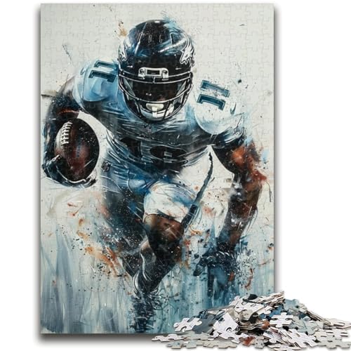 Puzzle für Erwachsene, 1000 American-Football-Spieler, Puzzle für Erwachsene, lustige Spiele, jedes Teil ist einzigartig – anspruchsvolles Familienspiel (38x26cm) von GKJPOXZJ