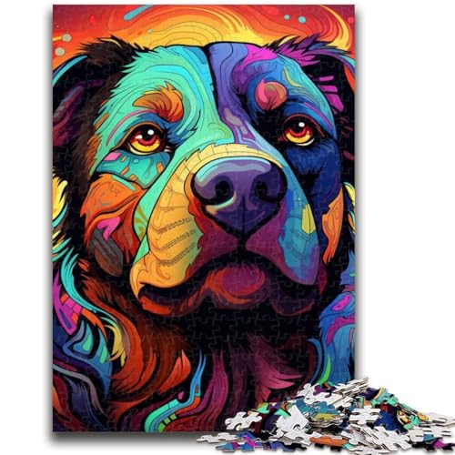 Puzzle für Erwachsene, 1000 Hunde-Puzzles für Teenager, anspruchsvolles Spiel, ganze Familie (50x75cm) von GKJPOXZJ