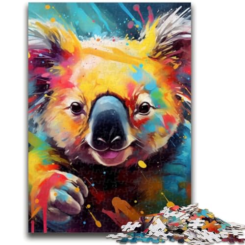 Puzzle für Erwachsene, 1000 Koala-Puzzles für Teenager, anspruchsvolles Spiel, ganze Familie (50x75cm) von GKJPOXZJ