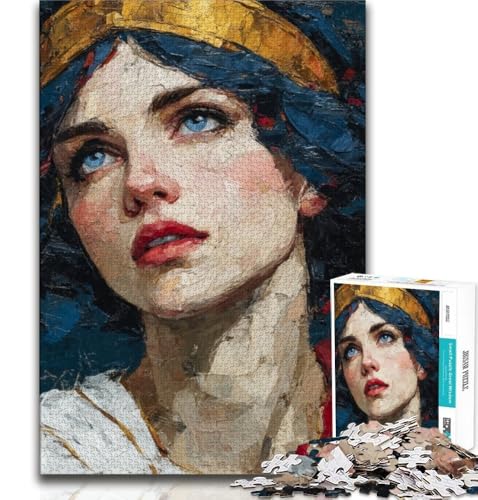 Puzzle für Erwachsene, 1000 Puzzles, Königin, anspruchsvolles Spiel und Lernspiel für die ganze Familie zum Geburtstag, Weihnachten, 38x26cm Puzzle für Erwachsene, 1000 Puzzles, Königin, anspruchsvolles Spiel und Lernspiel für die ganze Familie zum Geburtstag, Weihnachten, 38x26cm von GKJPOXZJ