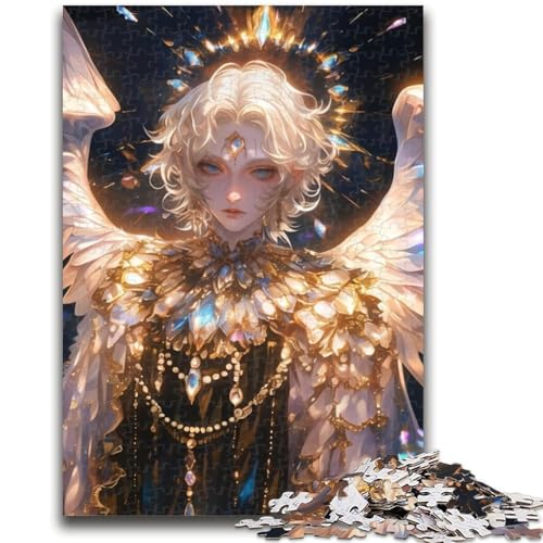 Puzzle für Erwachsene, 1000 Teile, Anime-Engel-Mädchen, Puzzles für Teenager, Stressabbau, Staycation, Zeit totschlagen, Liebe zwischen Paaren stärken, (50x75cm) von GKJPOXZJ