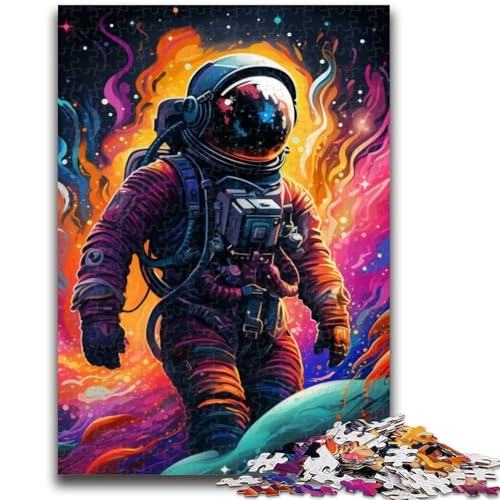 Puzzle für Erwachsene, 1000 Teile, Astronauten-Puzzle für Teenager, tolles Geschenk für die ganze Familie ab 14 Jahren (50x75cm) von GKJPOXZJ