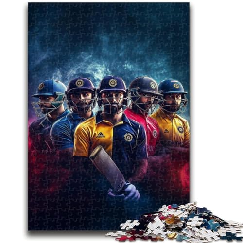 Puzzle für Erwachsene, 1000 Teile, Baseballspieler, 1000 Teile für Teenager, Lernspiele, Heimdekoration, einzigartige Heimdekoration und Geschenke (50x75cm) von GKJPOXZJ