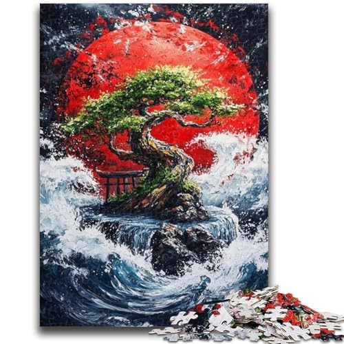 Puzzle für Erwachsene, 1000 Teile, Baum des Lebens, Teenager-Puzzle, Quizspiel, Wanddekoration, einzigartige Geburtstags (50x75cm) von GKJPOXZJ