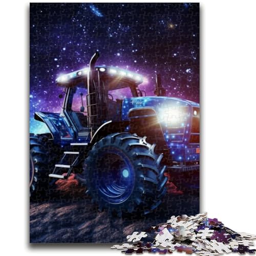Puzzle für Erwachsene, 1000 Teile, Bunte Traktor-Puzzles für Teenager, tolles Geschenk für die ganze Familie ab 14 Jahren (26x38cm) von GKJPOXZJ