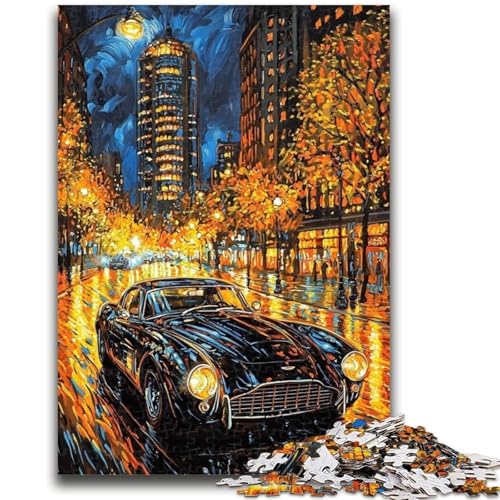 Puzzle für Erwachsene, 1000 Teile, Coole Sportwagen-Puzzles für Erwachsene, Lernspiel zum Geburtstag, Weihnachten, für Kinder ab 14 Jahren (26x38cm) von GKJPOXZJ