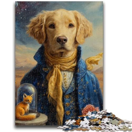 Puzzle für Erwachsene, 1000 Teile, Der Kleine Prinz, Hund, 1000 Teile, für Teenager, Lernspielzeug, Familienspiele, einzigartige Geburtstags- und Geschenkideen (75x50cm) von GKJPOXZJ