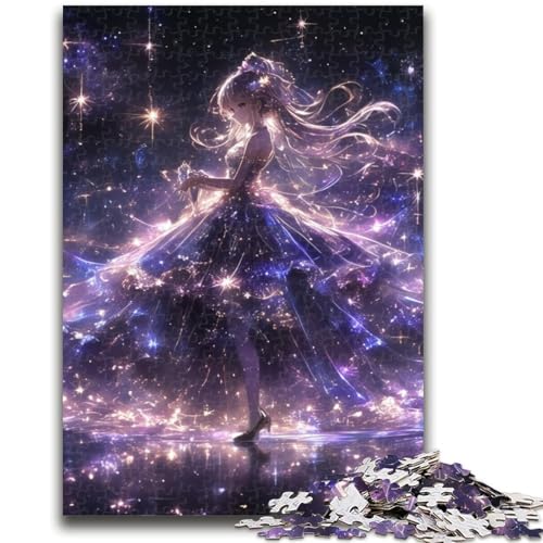 Puzzle für Erwachsene, 1000 Teile, Japanisches Anime-Mädchen, 1000 Teile für Erwachsene, ganze Familie, geeignet für Kinder ab 14 Jahren, (38x26cm) von GKJPOXZJ