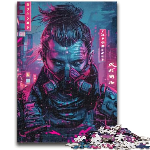 Puzzle für Erwachsene, 1000 Teile, Mechanischer Krieger, 1000 Teile für Erwachsene, ganze Familie, ab 14 Jahren (26x38cm) von GKJPOXZJ