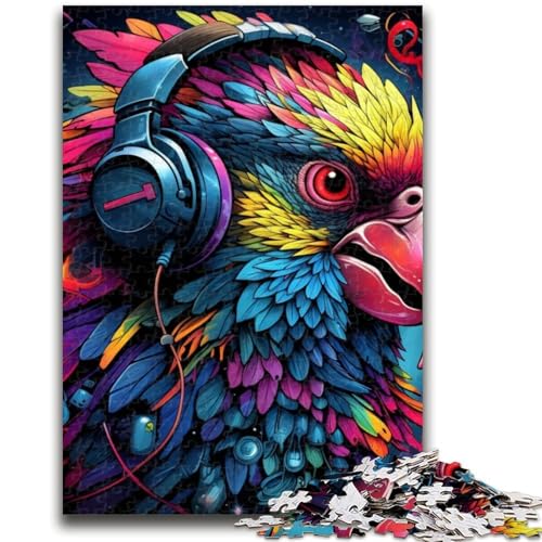 Puzzle für Erwachsene, 1000 Teile, Tiere, Vögel, Papageien, Puzzles, anspruchsvolle Familienaktivitätsspiele, DIY-Spielzeug für Heimwanddekorationsgeschenke (26x38cm) von GKJPOXZJ