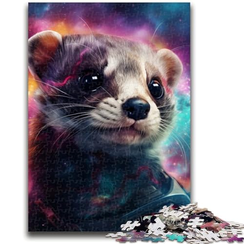 Puzzle für Erwachsene, 1000 Teile, Tierotter-Puzzles für Erwachsene, Stressabbau, schwierige Herausforderung, einzigartige Heimdekoration und Geschenke (26x38cm) von GKJPOXZJ
