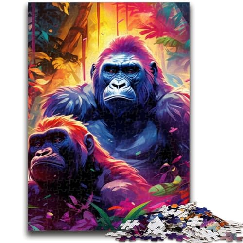 Puzzle für Erwachsene, 1000 Teile, Tierwelt-Puzzles für Teenager, zum Zeitvertreib im Urlaub mit vollständig ineinandergreifenden, zufällig geformten Teilen (50x75cm) von GKJPOXZJ