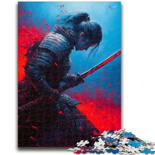 Puzzle für Erwachsene, 1000 Teile, japanischer Ninja, 1000 Teile für Erwachsene, ganze Familie, ab 14 Jahren (50x75cm) von GKJPOXZJ