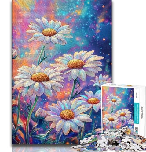 Puzzle für Erwachsene 1000 Teile Blumen Gänseblümchen, anspruchsvolles Spiel und Familienspiel, Lernspiel für Geburtstag, Weihnachten, 75x50cm Puzzle für Erwachsene 1000 Teile Blumen Gänseblümchen, anspruchsvolles Spiel und Familienspiel, Lernspiel für Geburtstag, Weihnachten, 75x50cm von GKJPOXZJ