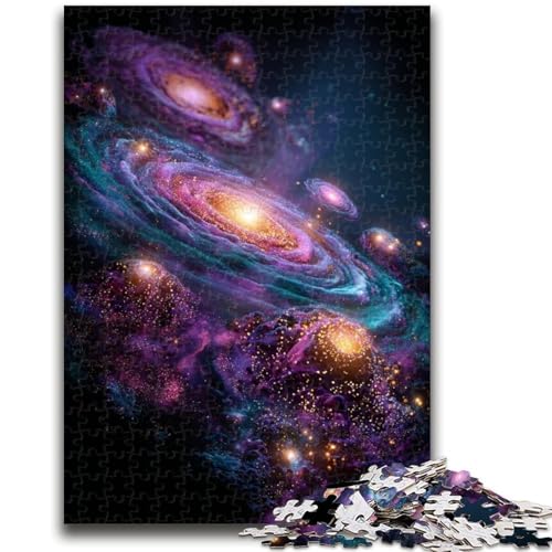 Puzzle für Erwachsene und Jugendliche, 1000 Teile, Milchstraße, 1000 Teile für Erwachsene, Lernspielzeug, Familienspiele, einzigartige Geburtstags- und Geschenkideen, (50x75cm) von GKJPOXZJ