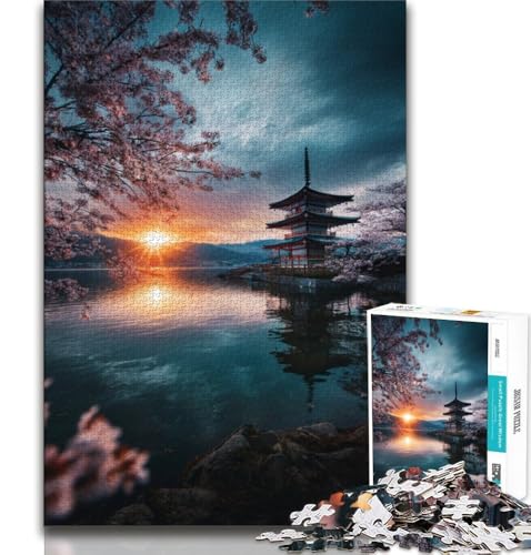 Puzzle für Erwachsene und Jugendliche, 1000 Teile, wunderschöne Berge und Seen, dekomprimierendes intellektuelles Lernspielzeug, ganze Familie, 75x50cm Puzzle für Erwachsene und Jugendliche, 1000 Teile, wunderschöne Berge und Seen, dekomprimierendes intellektuelles Lernspielzeug, ganze Familie, 75x50cm von GKJPOXZJ