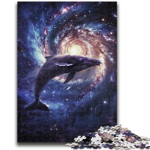 Puzzle für Erwachsene und Jugendliche, Tier-Wal-Kunst, 1000 Teile für Erwachsene, lustige Spiele, jedes Teil ist einzigartig – anspruchsvolles Familienspiel, (38x26cm) von GKJPOXZJ