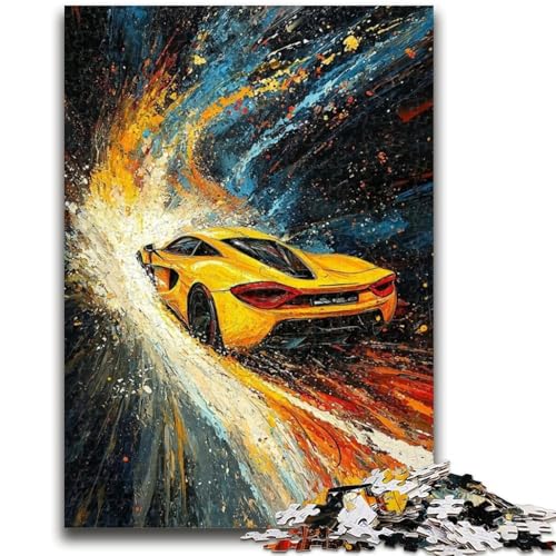 Puzzle für Jugendliche 1000 Teile Cooler Sportwagen 1000 Teile für Erwachsene, Quizspiel ganze Familie (50x75cm) von GKJPOXZJ