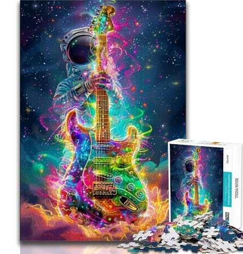 Puzzle für Teenager, 1000 Astronauten im Weltraum, Lernspiele, Heimdekoration, Lernspiel für Geburtstag, Weihnachten, 75x50cm von GKJPOXZJ