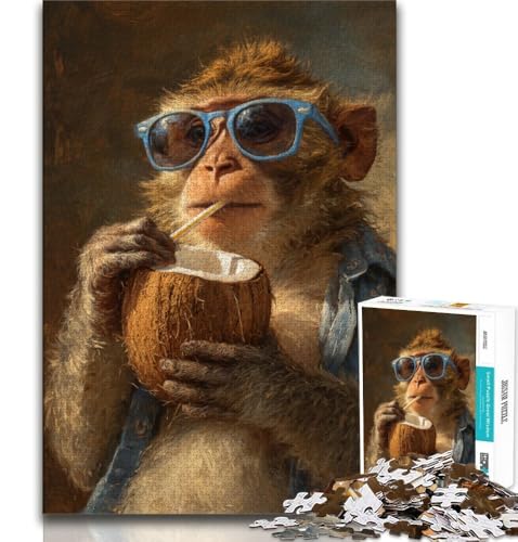 Puzzle für Teenager, 1000 Kokosmilch in Einer Schachtel, Lernspiele, Heimdekoration, Lernspiel für Geburtstag, Weihnachten, 75x50cm von GKJPOXZJ