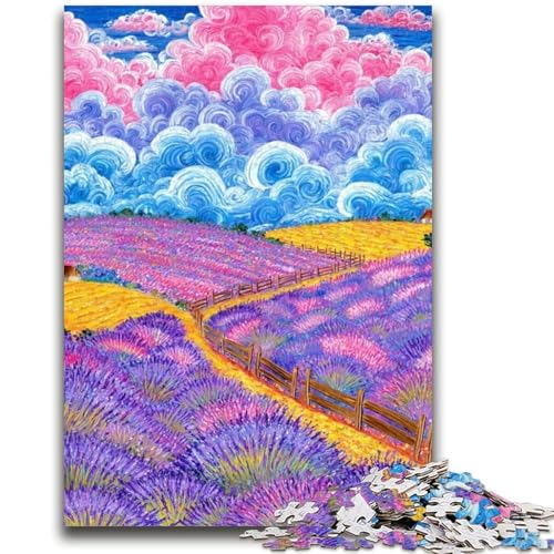 Puzzle für Teenager, 1000 Teile, Anime Field, 1000 Teile, Lernspiele, Heimdekoration, geeignet für die Schreibtischdekoration (38x26cm) von GKJPOXZJ
