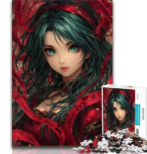 Puzzle für Teenager, 1000 Teile, Anime-Mädchen, Spielzeug, Lernspiele, Stressabbau, tolle Geschenke und Spielzeuge, 75x50cm Puzzle für Teenager, 1000 Teile, Anime-Mädchen, Spielzeug, Lernspiele, Stressabbau, tolle Geschenke und Spielzeuge, 75x50cm von GKJPOXZJ