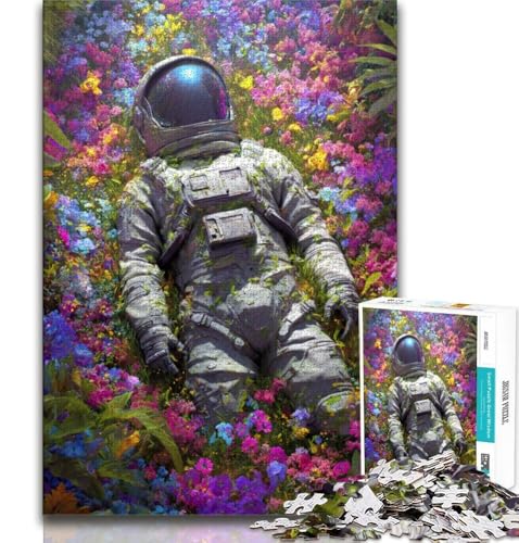Puzzle für Teenager, 1000 Teile, Astronaut, Spielzeug, Lernspiele, Stressabbau, tolle Geschenke und Spielzeuge, 75x50cm von GKJPOXZJ