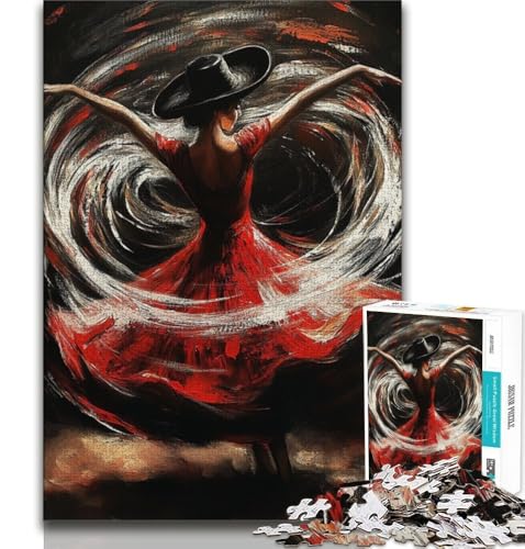 Puzzle für Teenager, 1000 Teile, Balletttänzerin, anspruchsvolles Spiel und Familienspiel, Geburtstagsgeschenk, Geschenke, Wandkunst, 38x26cm Puzzle für Teenager, 1000 Teile, Balletttänzerin, anspruchsvolles Spiel und Familienspiel, Geburtstagsgeschenk, Geschenke, Wandkunst, 38x26cm von GKJPOXZJ