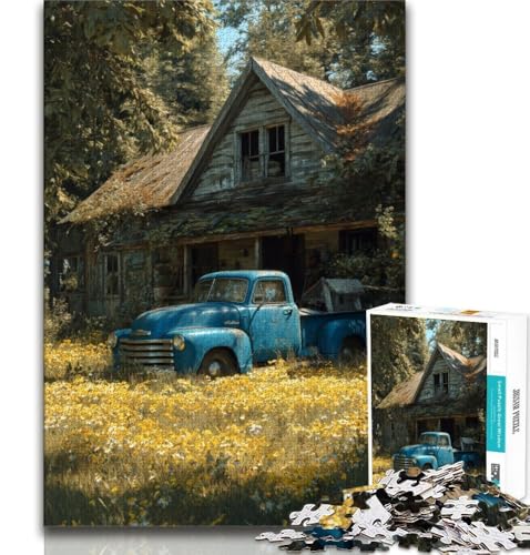 Puzzle für Teenager, 1000 Teile, Bauernhof-LKW, hilft dem Gehirn, süchtig machendes Spielzeug zu trainieren, um Geduld zu fördern, perfekte Dekoration, 38x26cm Puzzle für Teenager, 1000 Teile, Bauernhof-LKW, hilft dem Gehirn, süchtig machendes Spielzeug zu trainieren, um Geduld zu fördern, perfekte Dekoration, 38x26cm von GKJPOXZJ